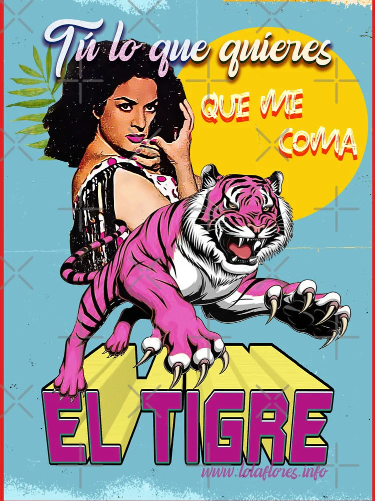 Lola Flores May the Tiger eat me. Classic T-Shirt
