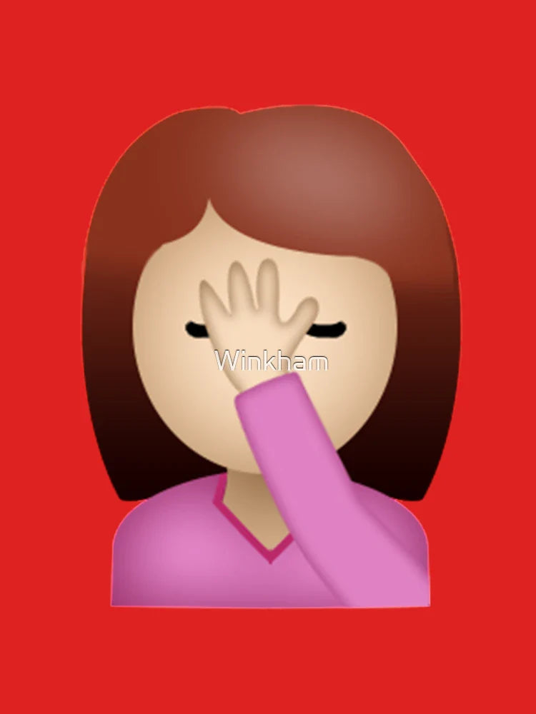 Lady Palm Face Emoji Classic T-Shirt