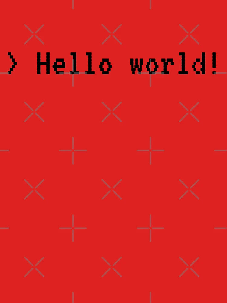 Hello World Classic T-Shirt