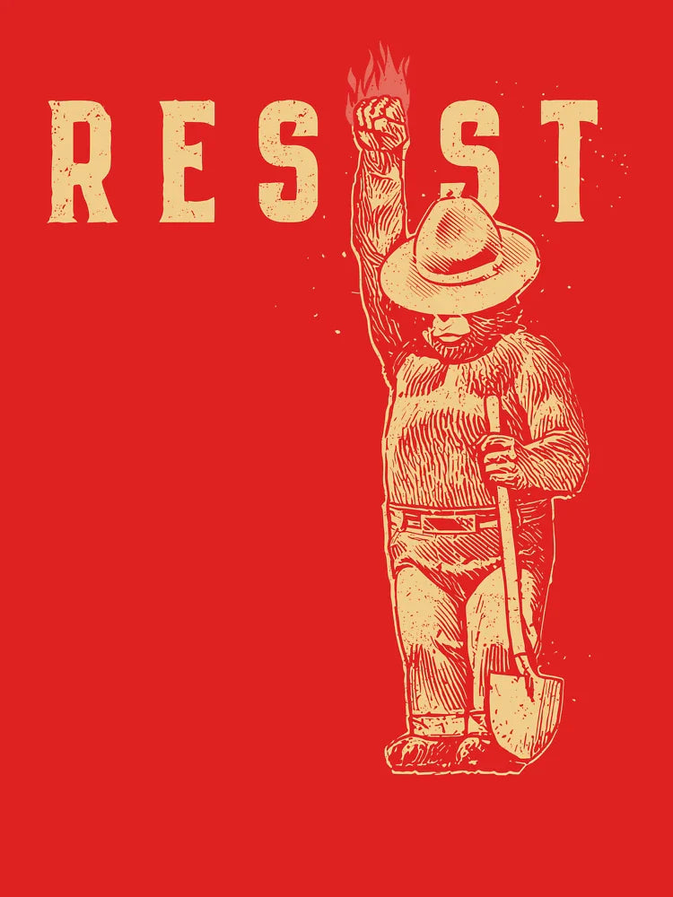 Smokey Bear Resist Classic T-Shirt