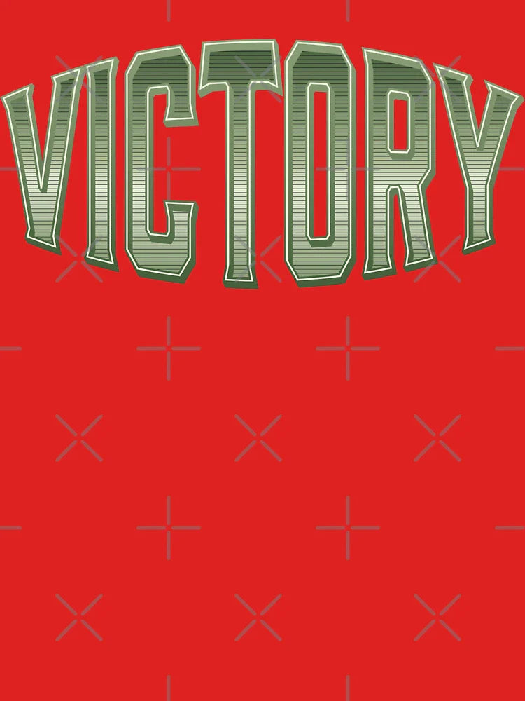 VICTORY – Military block style with line structure Classic T-Shirt