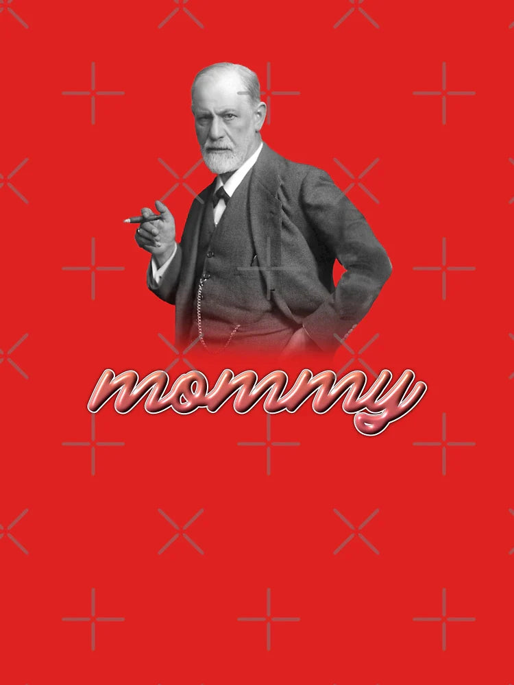 Sigmund Freud mommy psyhology design Classic T-Shirt