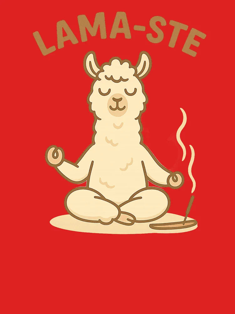 Lama-ste – Meditating Lama for Yoga Lovers Classic T-Shirt