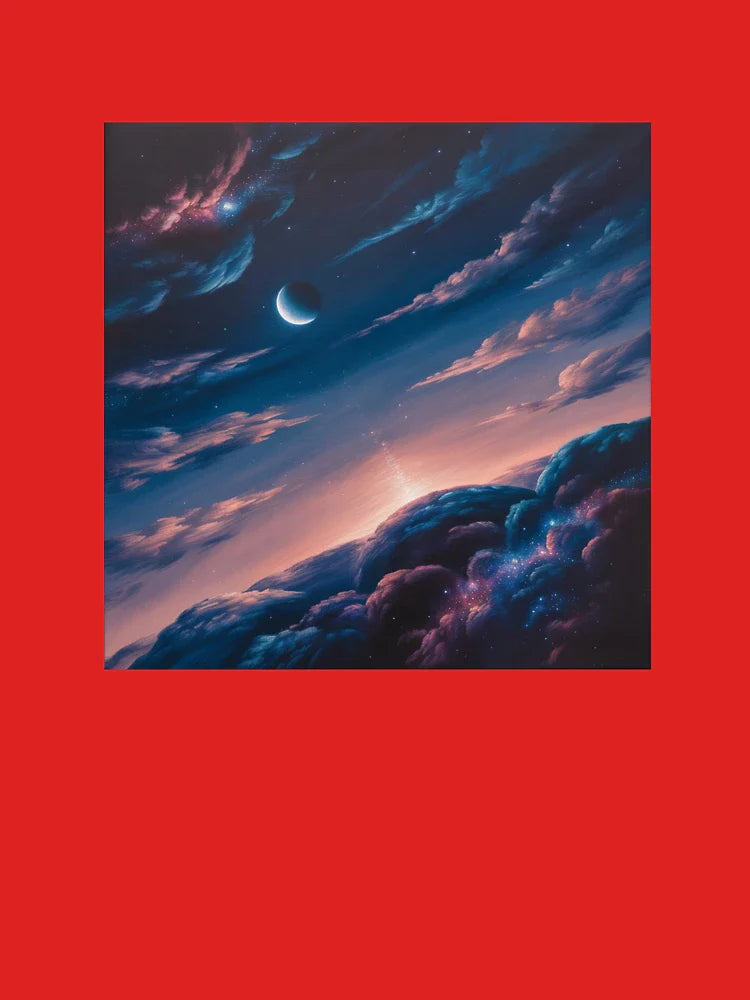 Celestial Dawn Over the Dreamscape Horizon Classic T-Shirt