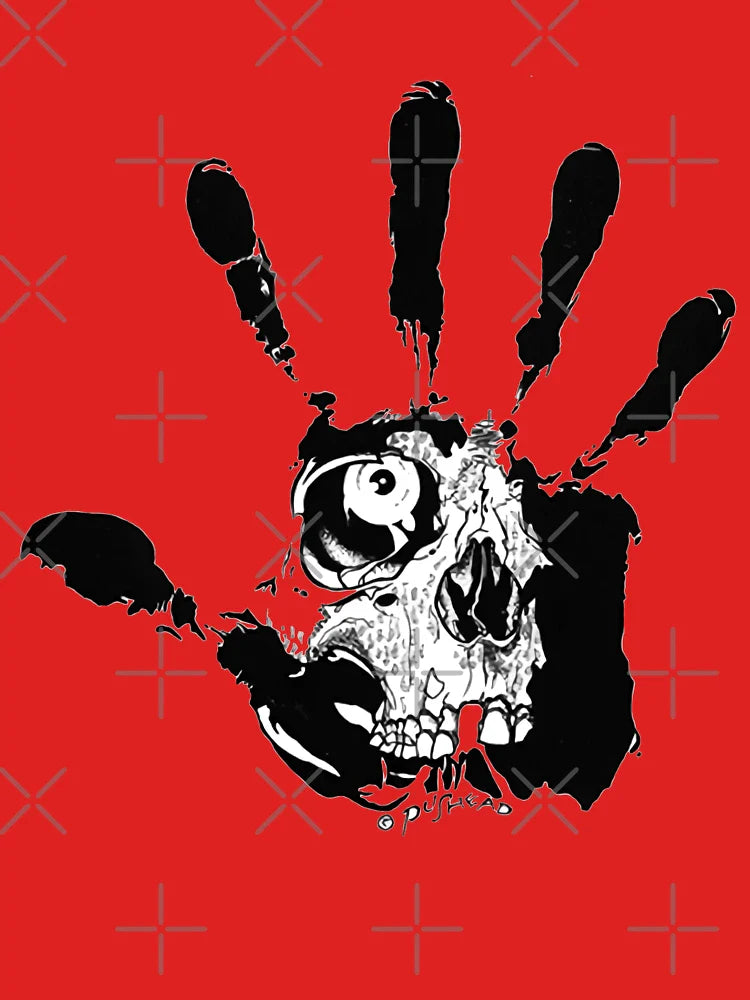 Pushead Hand Of Fear Classic T-Shirt