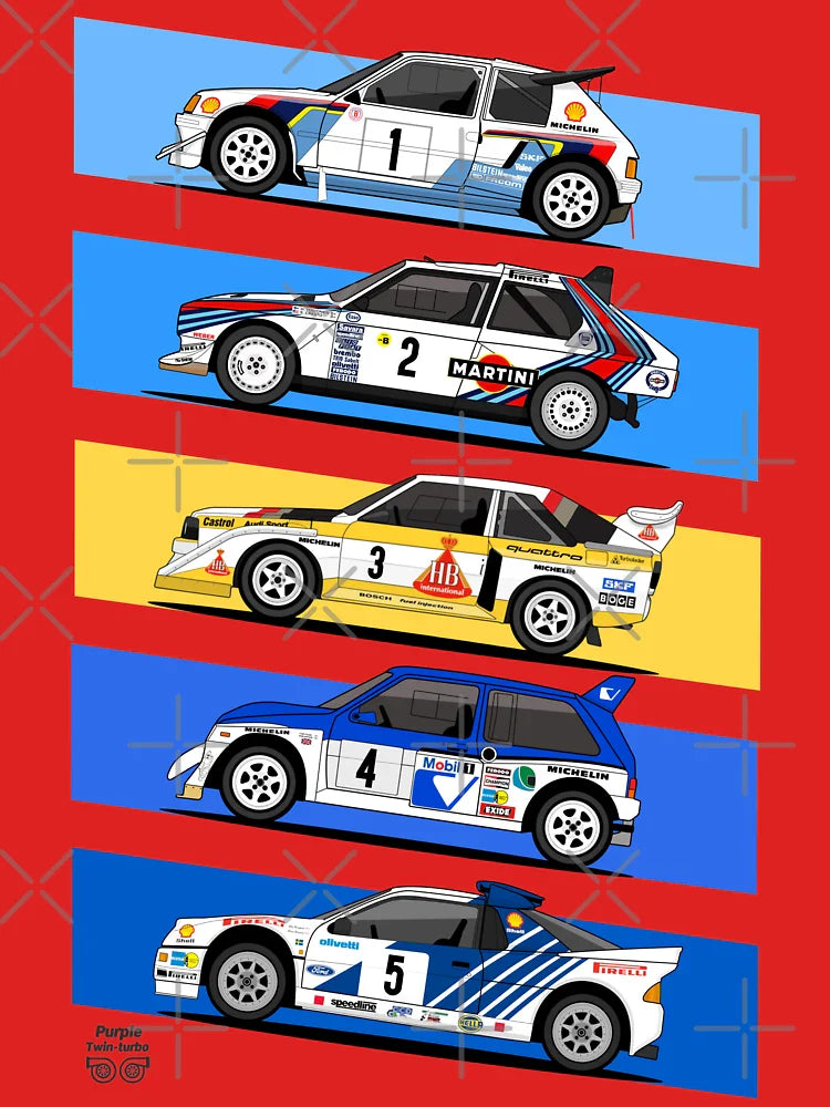 1986 Group B v2 Classic T-Shirt