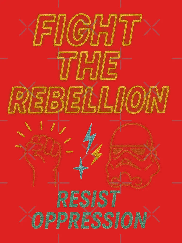 Andor Inspired - Resist Oppression Neon Art Classic T-Shirt