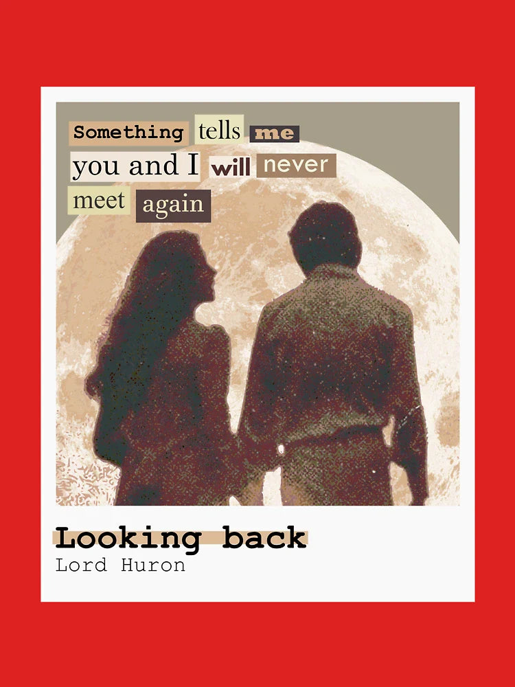 Looking Back Lord Huron Song Poster Polaroid Collage Classic T-Shirt