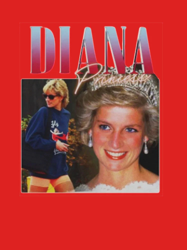 PRINCESS DIANA  Rap Hip Hop Princess Diana 90s Retro Vintage  Classic T-Shirt