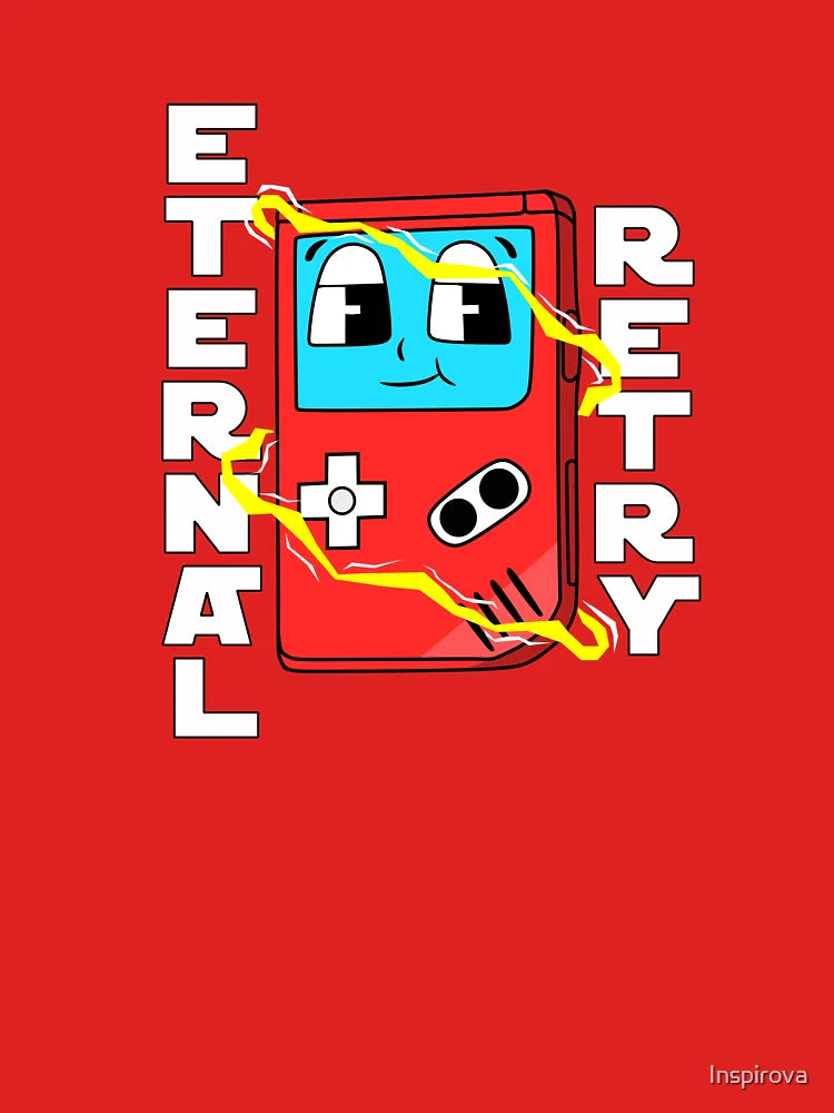Eternal Retry: Retro Gamer Art for Persistent Players Classic T-Shirt