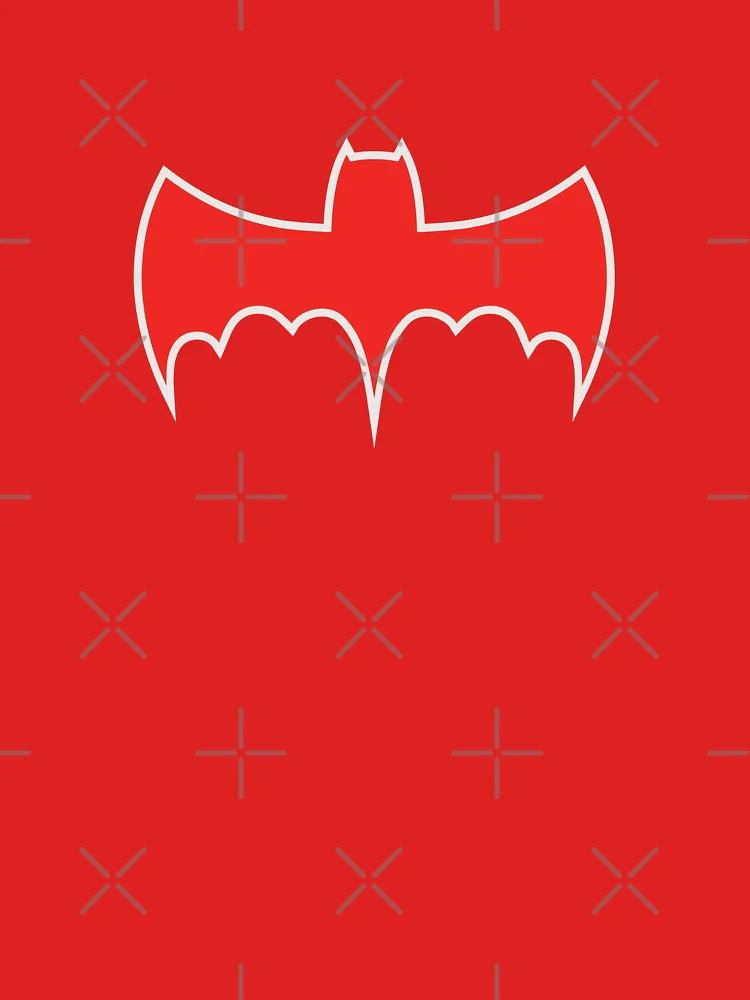 Retro Bat Symbol - 60s TV Superhero Classic T-Shirt