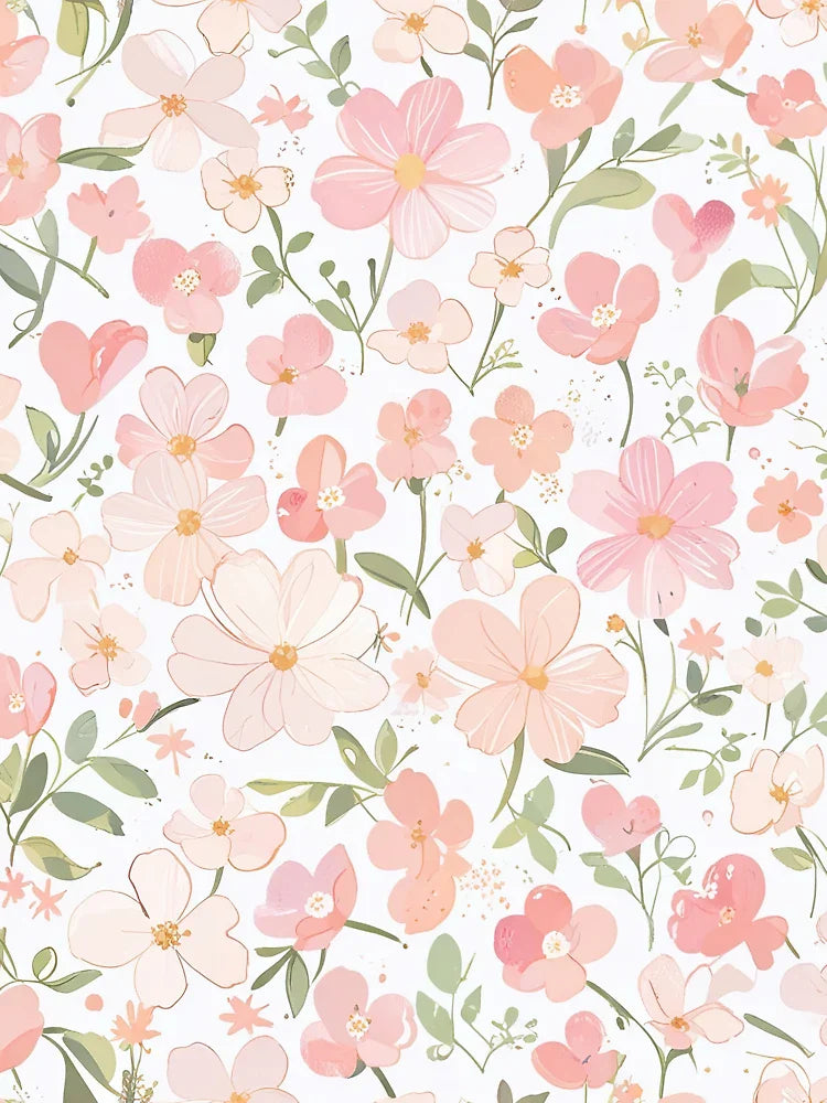 Girly Flower Classic T-Shirt