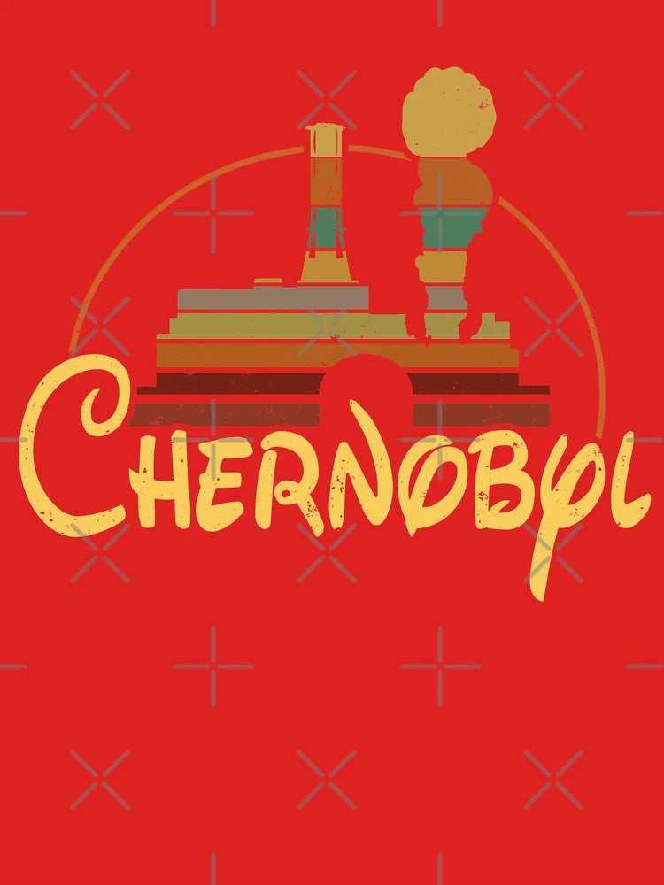 T Chernobyl Fantasy Logo RBMK Roentgen Not Great Not Terrible Nuclear Power Liquidator Station Roentgen Radiation AMZ Classic T-Shirt