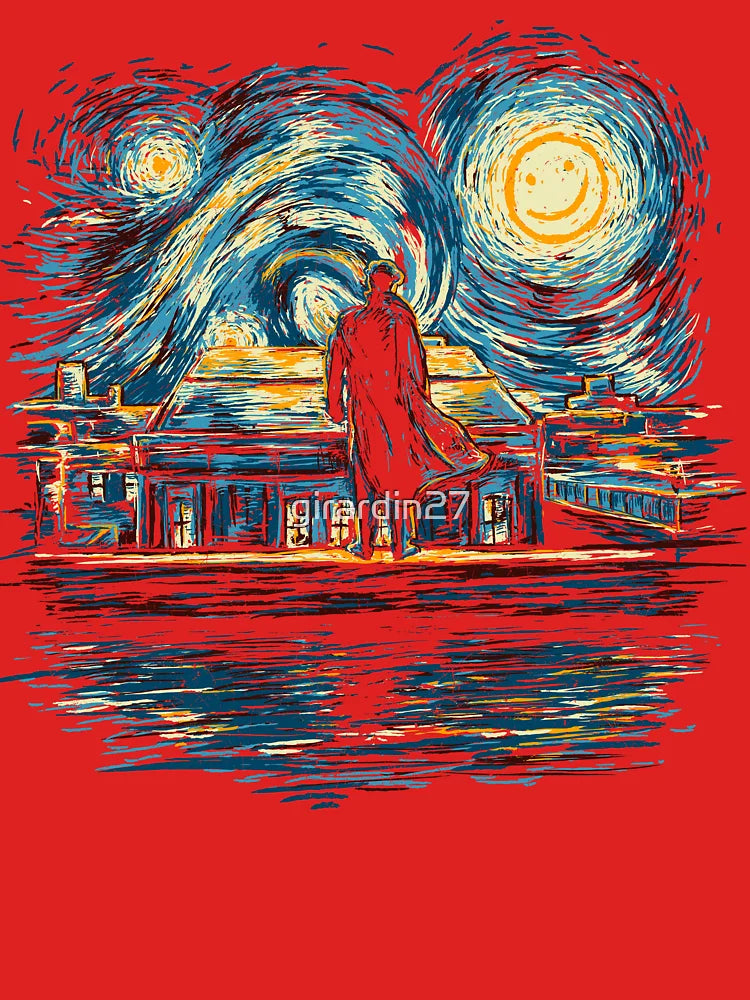 Starry Fall (Sherlock) Classic T-Shirt