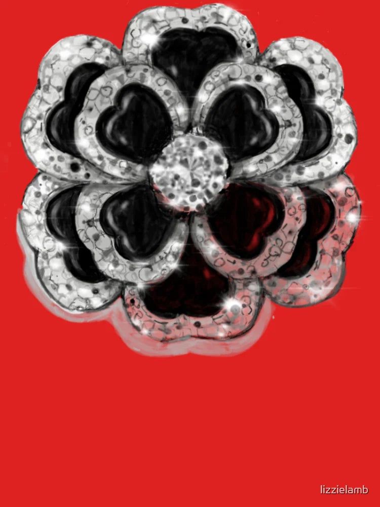 Diamond Camellia Brooch  Classic T-Shirt