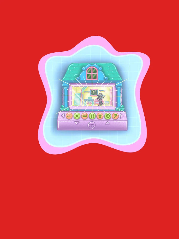 Pixel Chix Sticker Classic T-Shirt