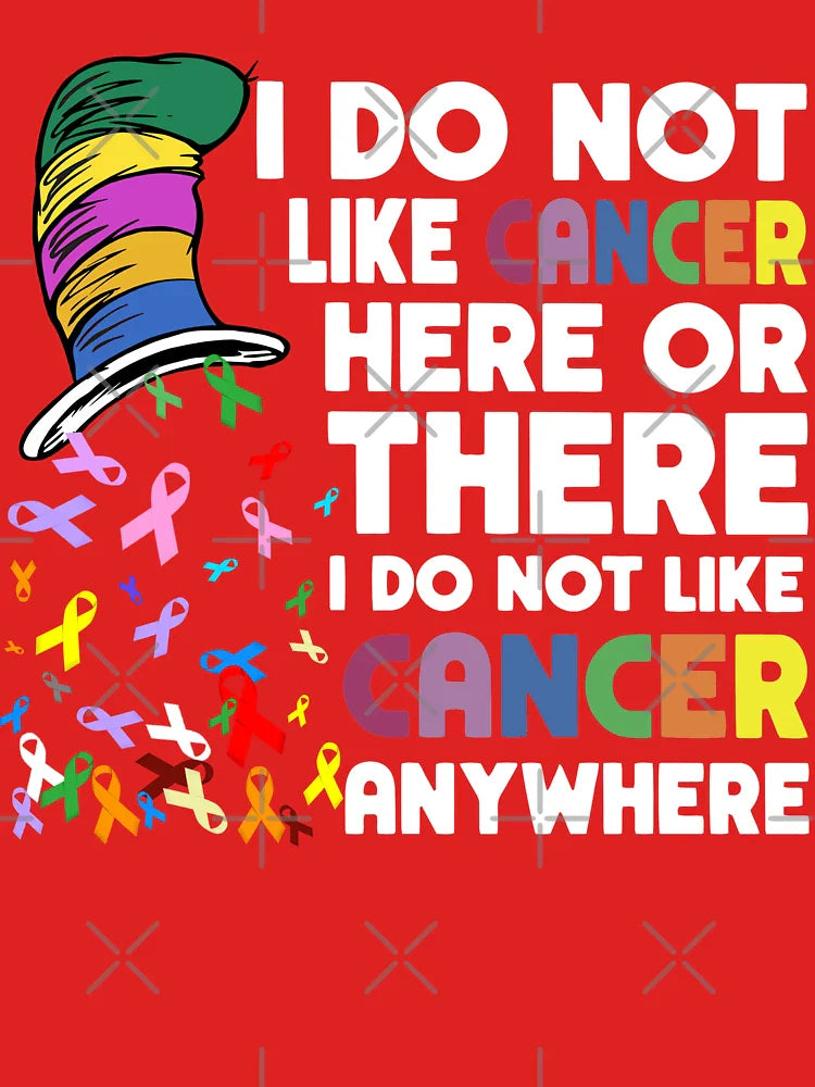 I Do Not Like Cancer Here Or There Cancer Awareness Classic T-Shirt