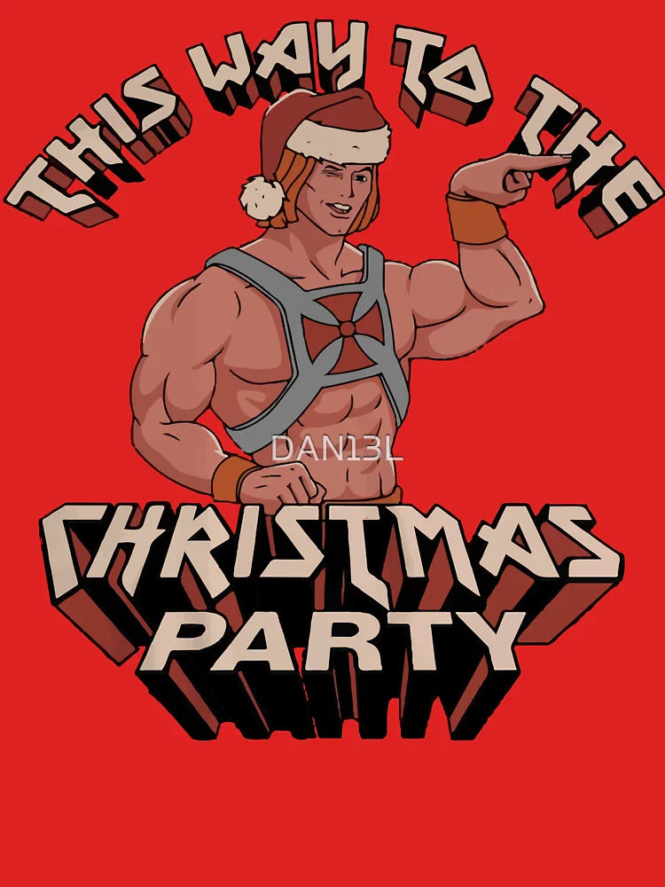 He Man Christmas Party Classic T-Shirt