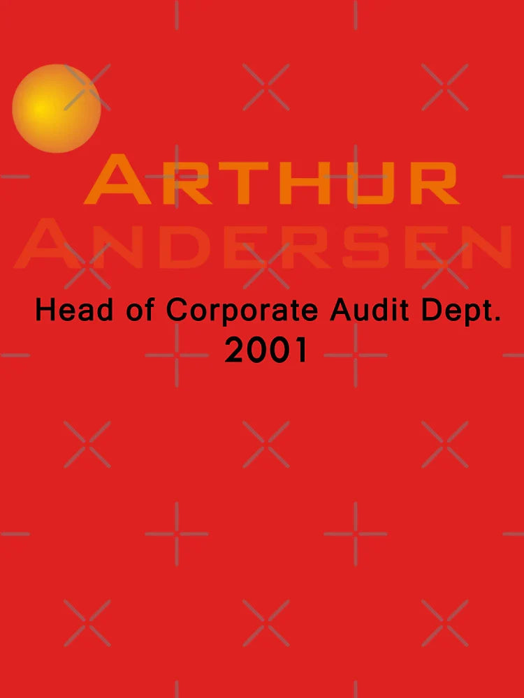 Arthur Andersen Head Of Corporate Audit 2001 Classic T-Shirt
