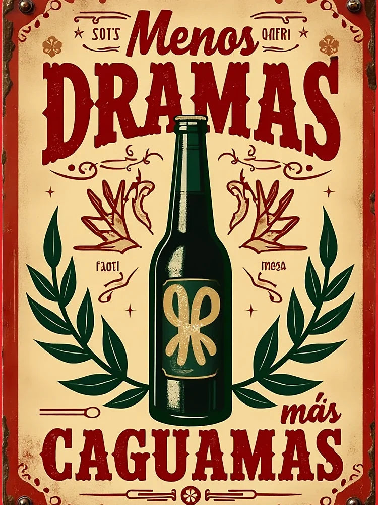 Less Drama More Caguamas - Mexican Phrase Classic T-Shirt