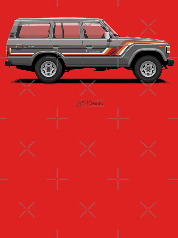 Land Cruiser 60 Grey Classic T-Shirt