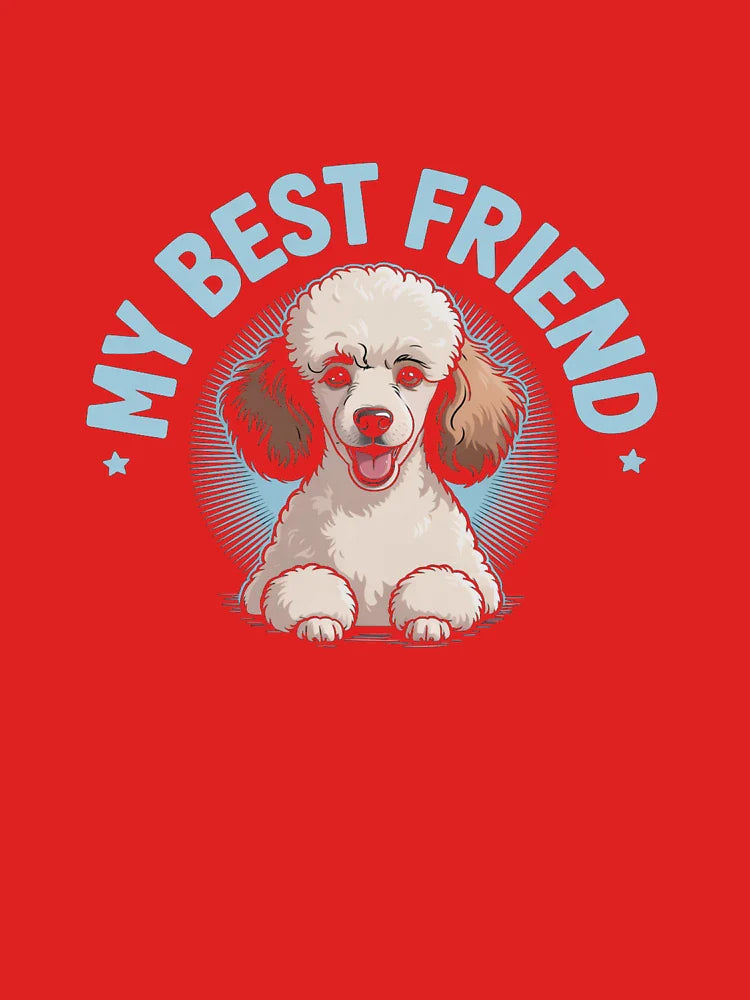 My Best Friend Poodle Classic T-Shirt
