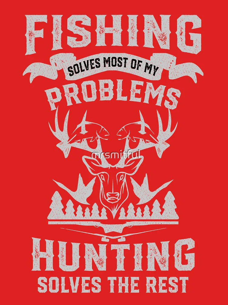 Funny Fishing and Hunting Classic T-Shirt