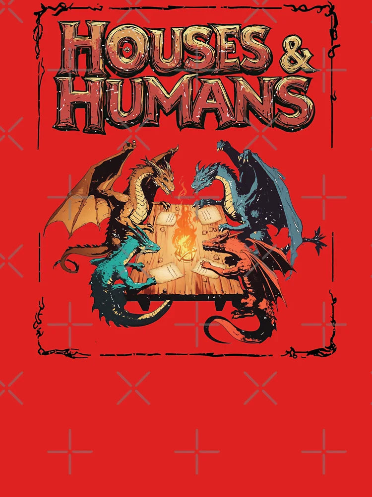 Houses and Humans D&D, Dungeons and Dragons Classic T-Shirt