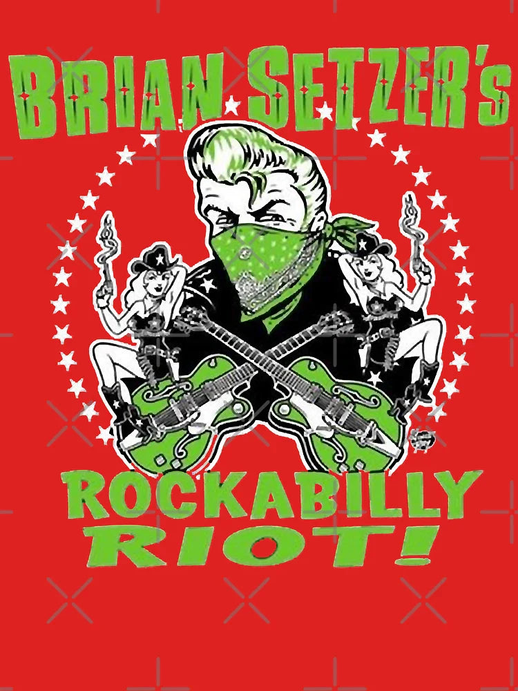 Lover Band Brian Setzer Stray Cats Classic T-Shirt