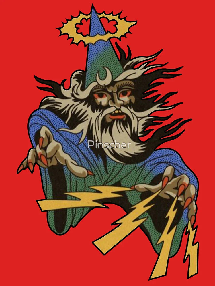 Traditional Wizard Tattoo Classic T-Shirt