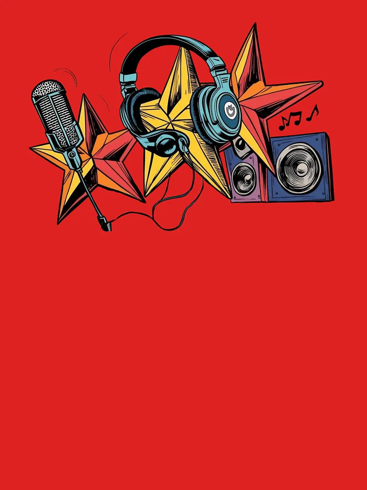 Power of Sound and Stars Classic T-Shirt