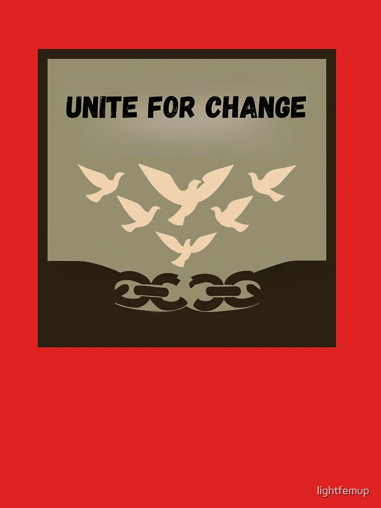 Unite for Change Dove Liberation Symbol Classic T-Shirt