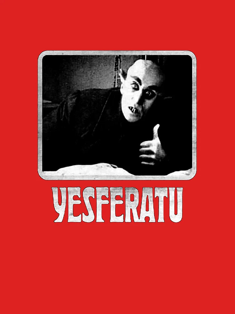 Yesferatu funny Nosferatu positive goth horror lover gift meme  Classic T-Shirt Classic T-Shirt