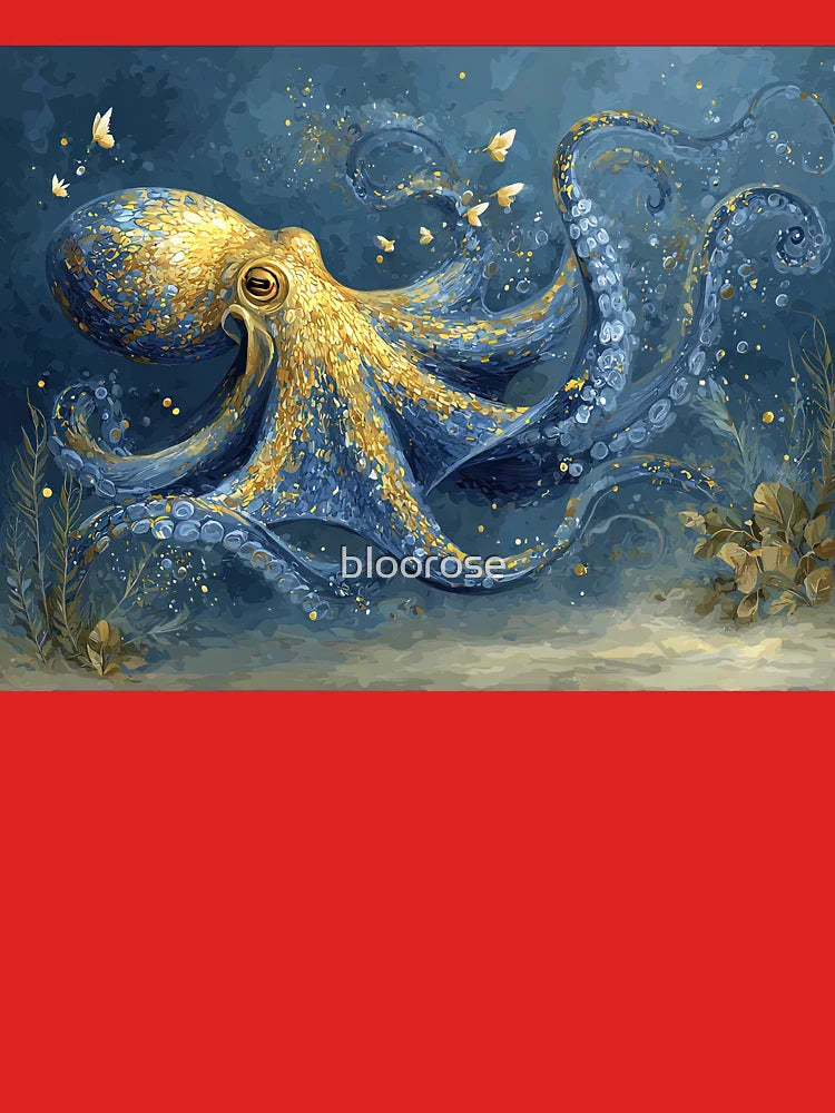 Sapphire and Gold: An Octopus's Dream Classic T-Shirt