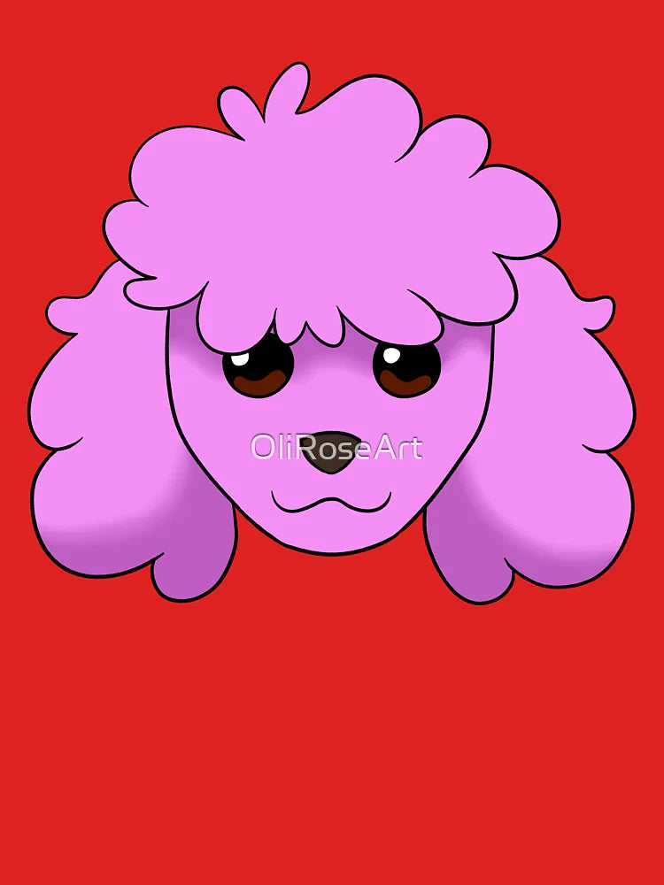 Pastel Magenta Poodle Classic T-Shirt