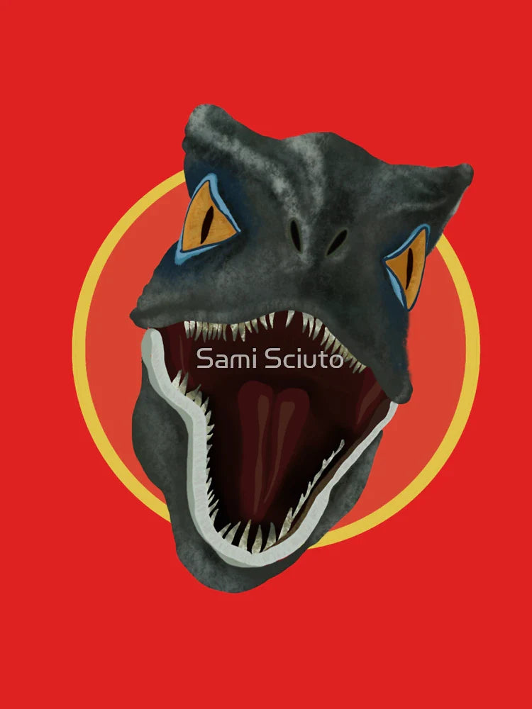 Roaring Dinosaur head  Classic T-Shirt