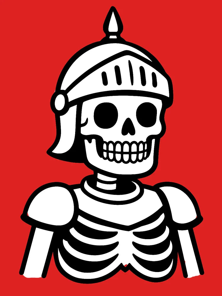 Knight Skeleton Classic T-Shirt
