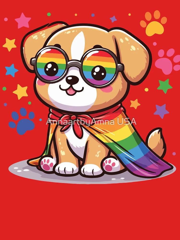 progressive pride dog Classic T-Shirt