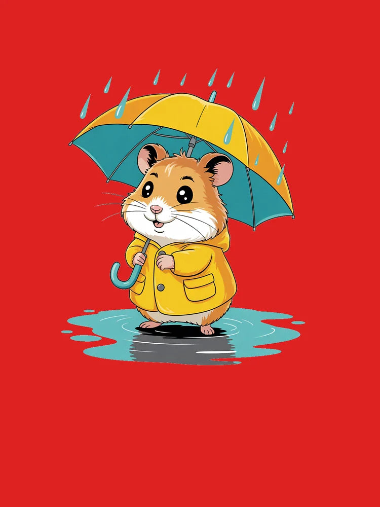 Cute Hamster Umbrella Classic T-Shirt