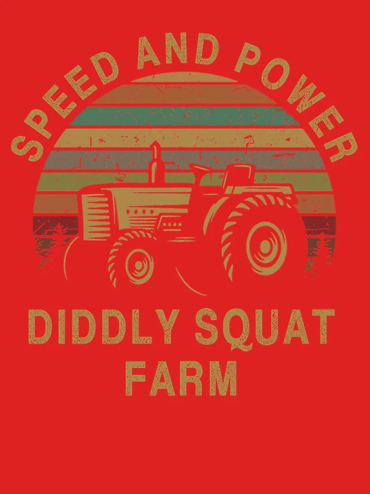 Speed And Power Diddly Squat Farm   Classic T-Shirt