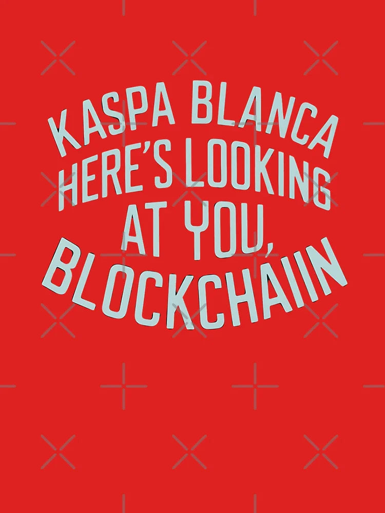 Kaspa Zero Latency Ultra Fast Crypto Chain Classic T-Shirt