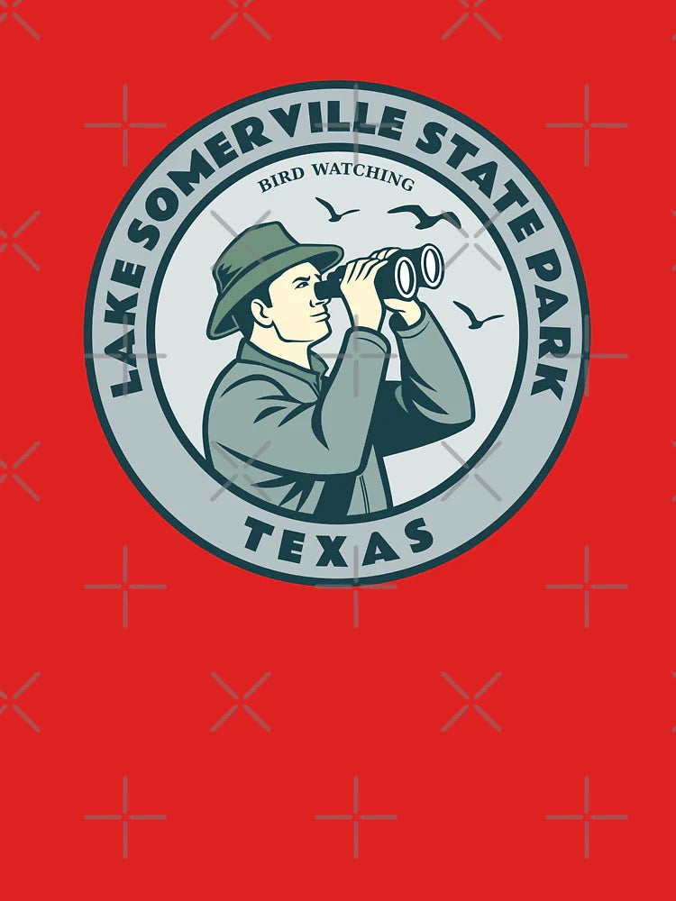 Lake Somerville State Park Texas Birdwatcher Classic T-Shirt