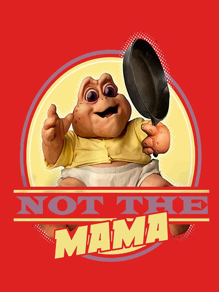 Dinosaurs Not The Mama (DNS0020-501BLK) Men_s Classic T-Shirt