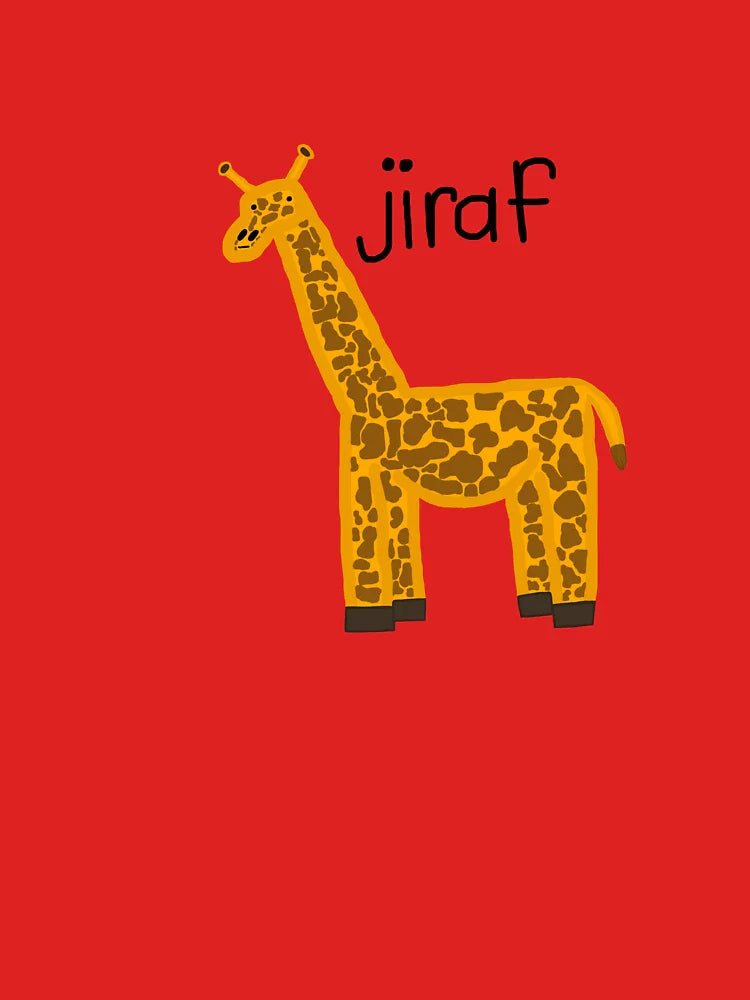 Jiraf Giraffe  Classic T-Shirt