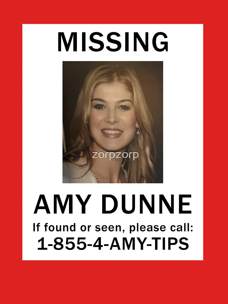 Amy Dunne Missing Poster Classic T-Shirt