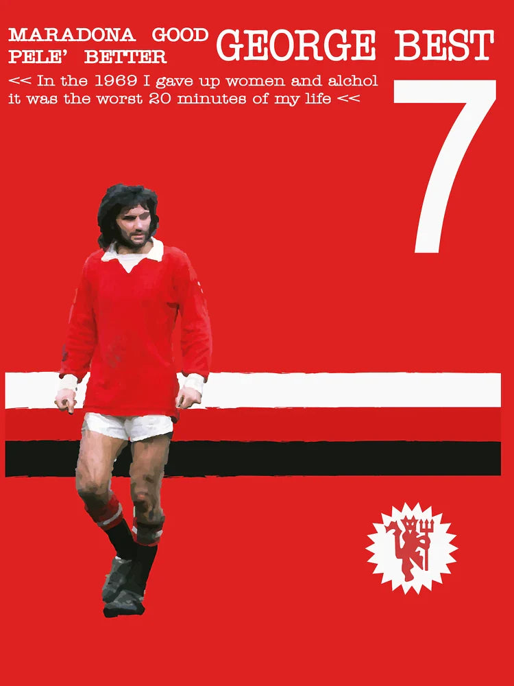 GEORGE BEST 7 Classic T-Shirt
