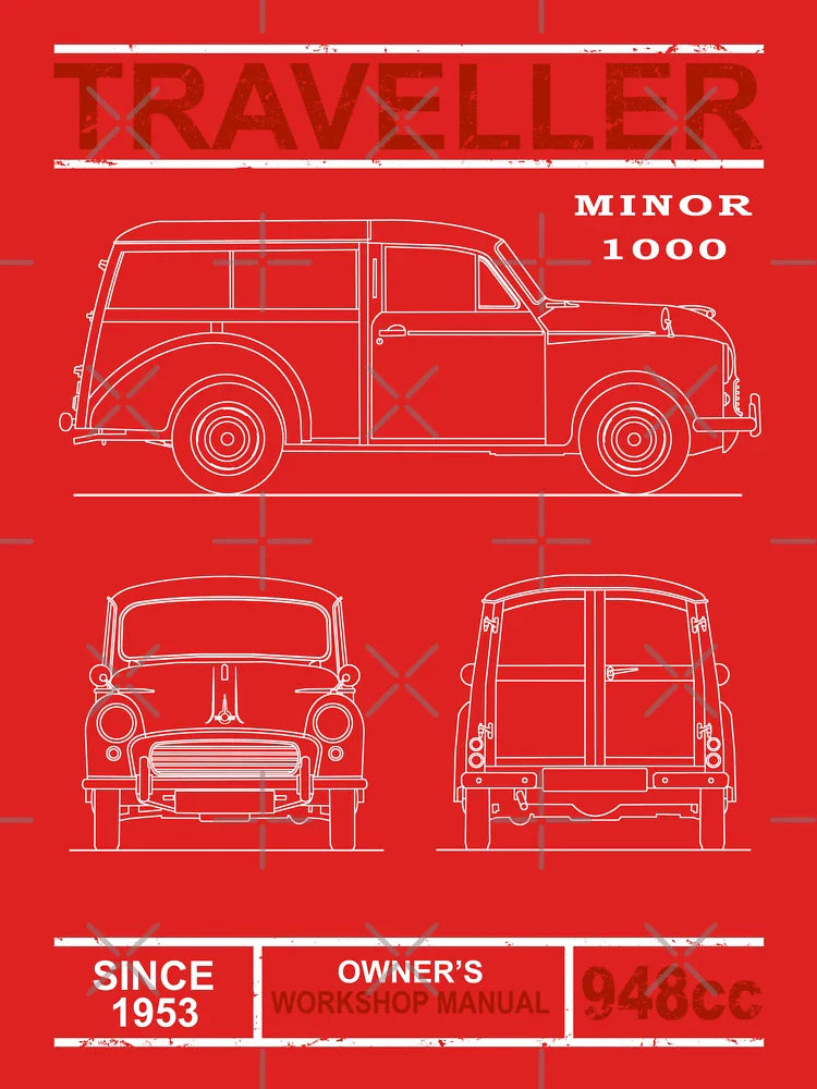Morris Minor Traveller Classic T-Shirt