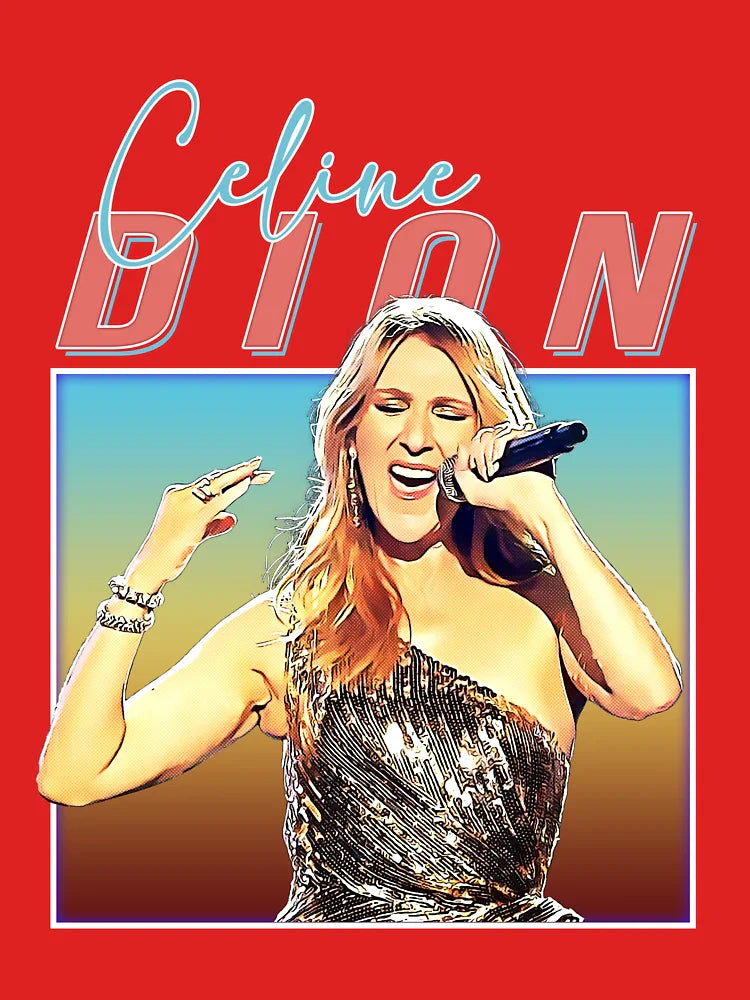 Retro Celine Dion Legend Design Classic T-Shirt