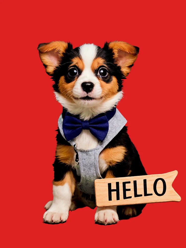Friendly Pup Says Hello! Classic T-Shirt