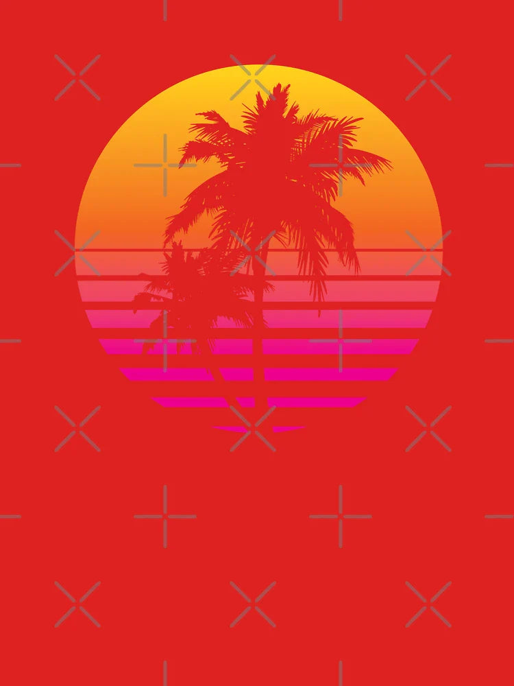 Synthwave Sunset Classic T-Shirt